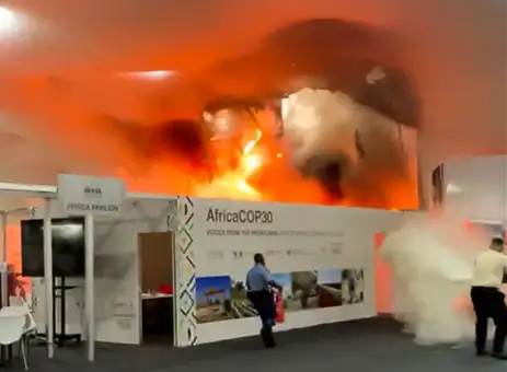 incendio-na-cop30-provoca-correria,-mas-e-controlado-em-seis-minutos-na-zona-azul,-em-belem