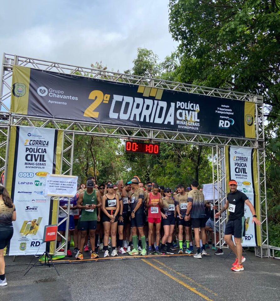 chuva-da-tregua-e-2a-corrida-da-policia-civil-movimenta-divinopolis-com-esporte,-integracao-e-comunidade