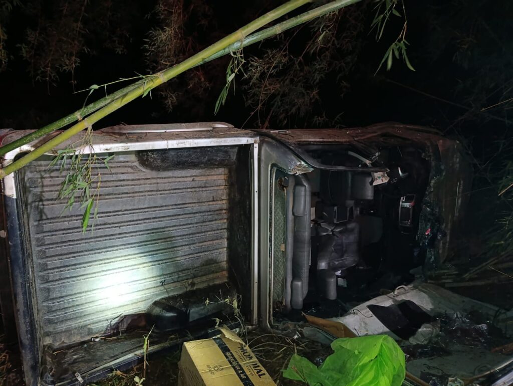 mulher-morre-apos-capotamento-entre-araujos-e-perdigao;-motorista-estava-embriagado,-aponta-teste