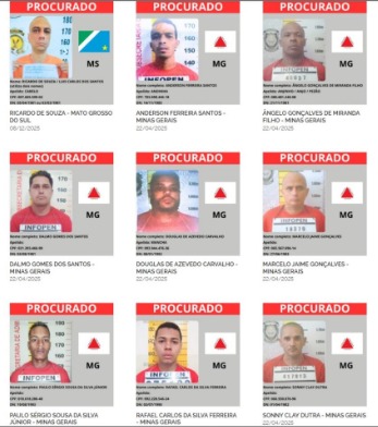 lista-dos-mais-perigosos:-governo-divulga-216-criminosos-mais-procurados-do-brasil