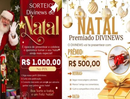 ‘sextou-bebe,-sextou!-e-mimo-de-natal:-divinews-sorteia-r$-2-mil-em-pix-na-proxima-sexta-feira-(19/12)