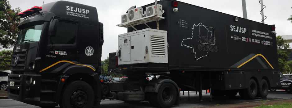 sejusp utilizara-duas-carretas-do-centro-integrado-de-comando-e-controle-para-monitoramento-do-carnaval-de-bh