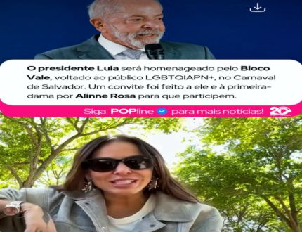 alinne-rosa,-diva-do-lgbtqiapn+-e-fa-do-presidente-lula-e-da-primeira-dama-janja-agita-pre-carnaval-em-divinopolis