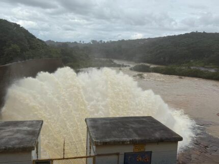 chuvas-na-regiao:-defesa-civil-faz-visita-tecnica-a-barragem-de-carmo-do-cajuru