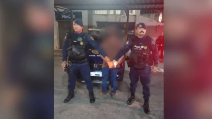 guarda-municipal-de-nova-serrana-prende-foragido-da-justica-apos-confusao-em-empresa-de-logistica